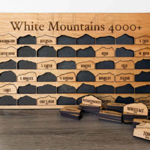 White Mountains Appalachians New Hamsphire 48 Tracker Board