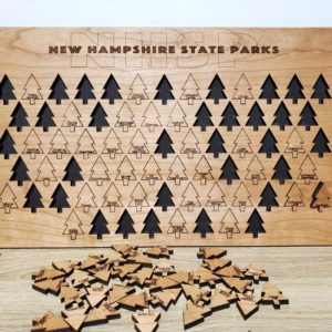New Hampshire State Parks Tracker Board