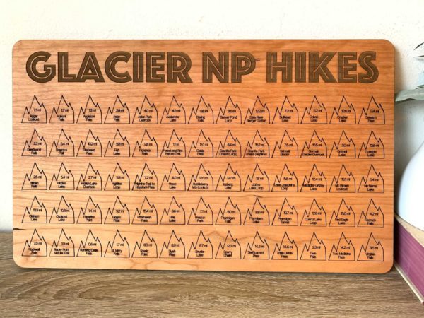 Glacier National Park Hiking board
