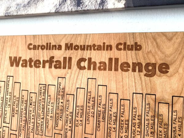 Carolina Mountain Club Waterfall Challenge