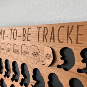 Weekly Pregnancy Tracker Board