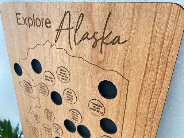 Alaska Bucket List Board