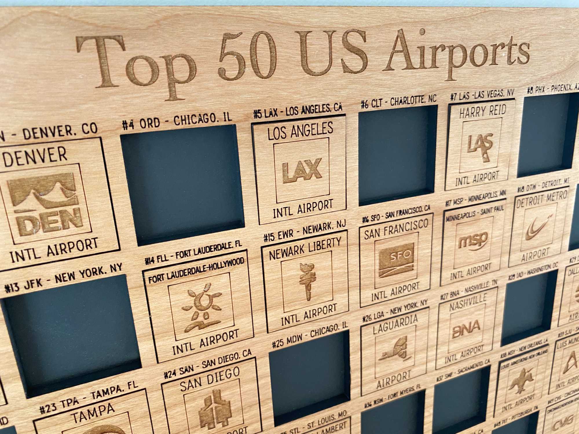 Top 50 US Airports Bucket List | Aviation | Decor