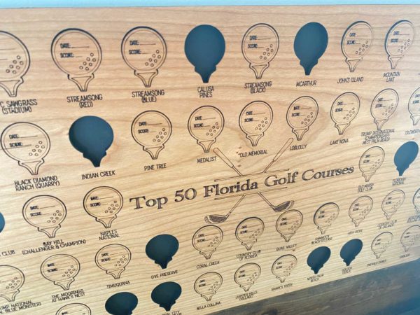 Best Florida Golf Courses Tracker