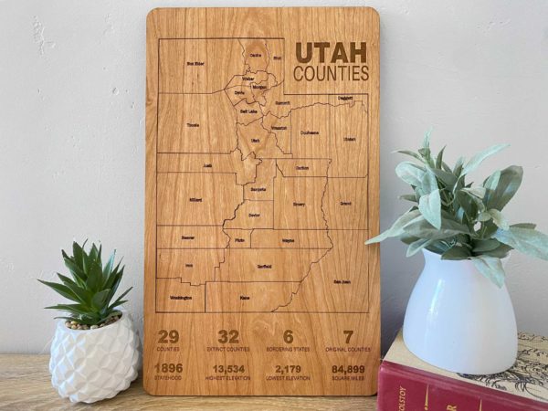 Counties in Utah Display