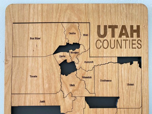 Utah Counties Map